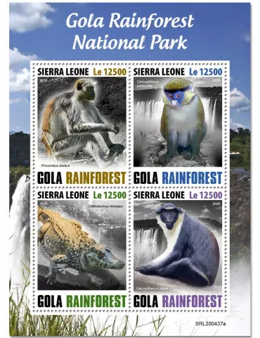 n° 10085/10088  - Timbre SIERRA LEONE Poste