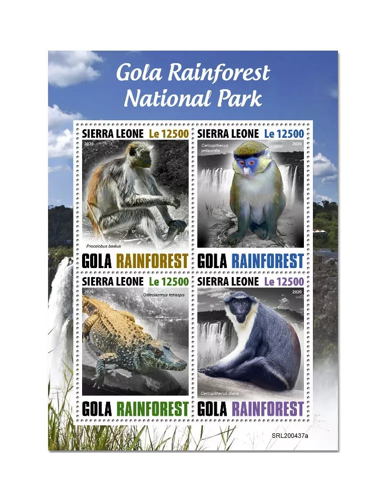 n° 10085/10088  - Timbre SIERRA LEONE Poste