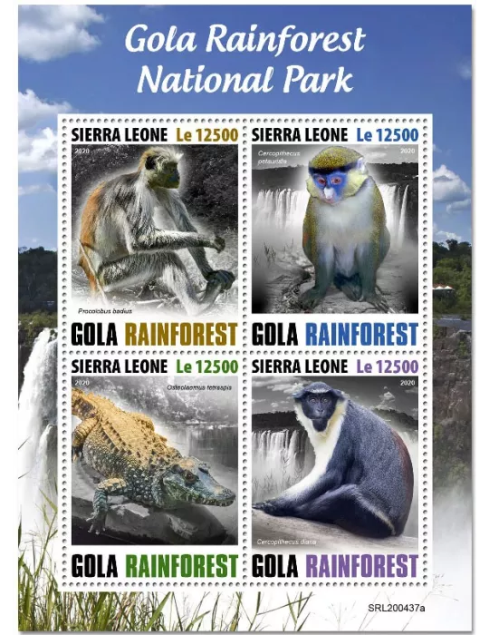 n° 10085/10088  - Timbre SIERRA LEONE Poste