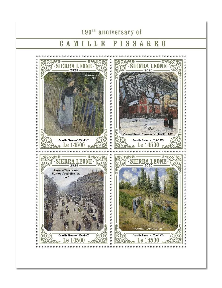 n° 10217/10220  - Timbre SIERRA LEONE Poste