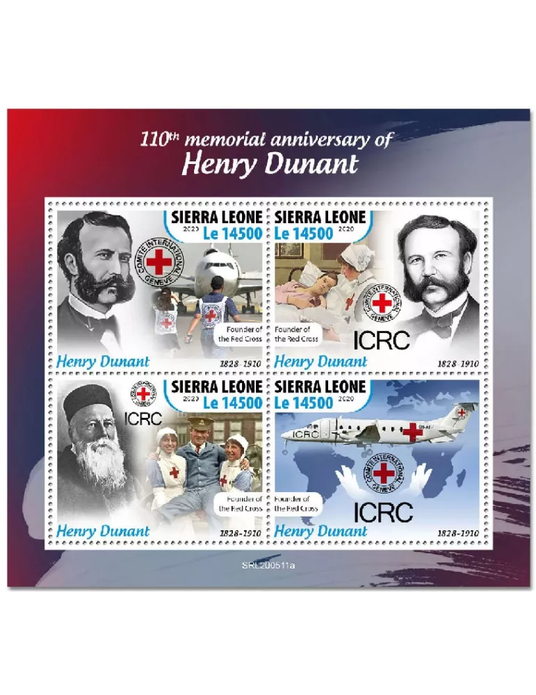 n° 10225/10228  - Timbre SIERRA LEONE Poste
