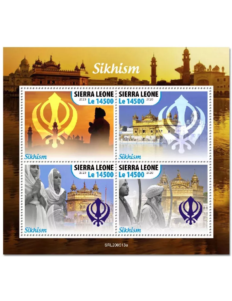 n° 10233/10236  - Timbre SIERRA LEONE Poste