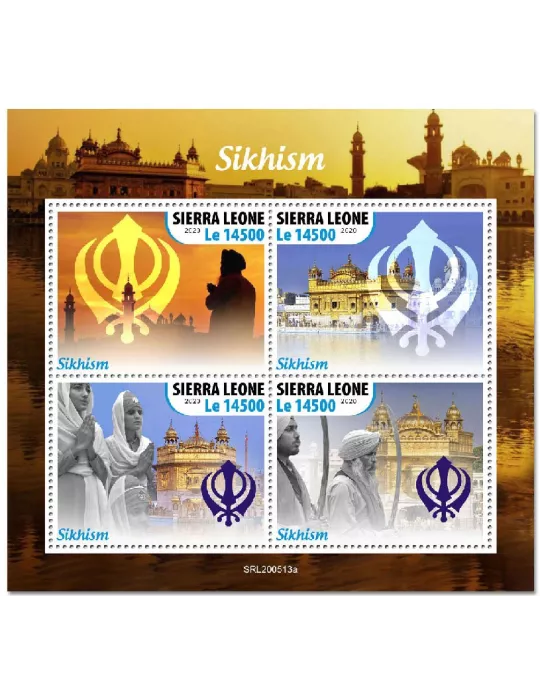 n° 10233/10236  - Timbre SIERRA LEONE Poste