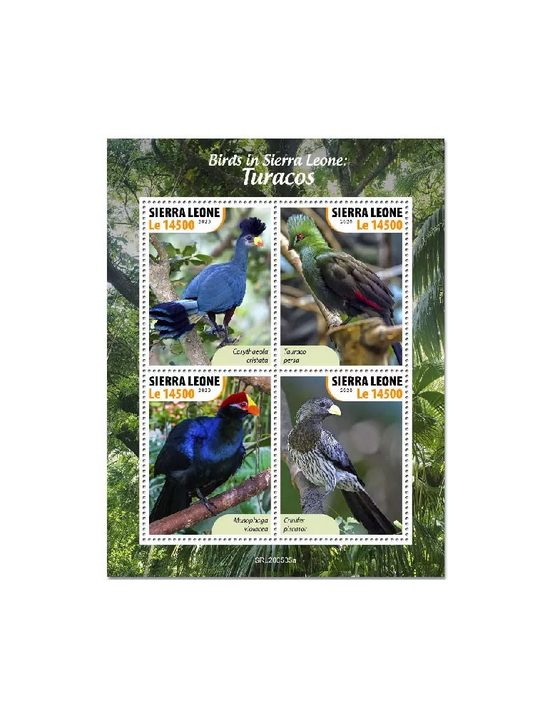 n° 10319/10322  - Timbre SIERRA LEONE Poste
