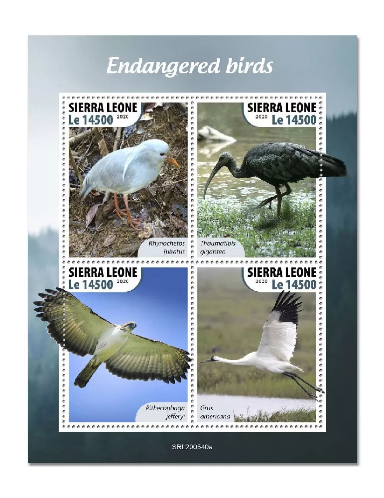 n° 10347/10350  - Timbre SIERRA LEONE Poste