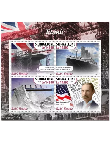 n° 10375/10378  - Timbre SIERRA LEONE Poste
