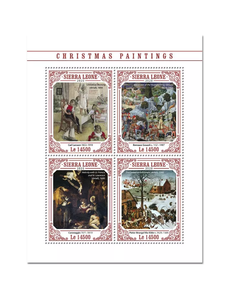 n° 10451/10454  - Timbre SIERRA LEONE Poste