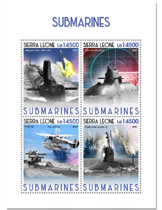 n° 10455/10458  - Timbre SIERRA LEONE Poste