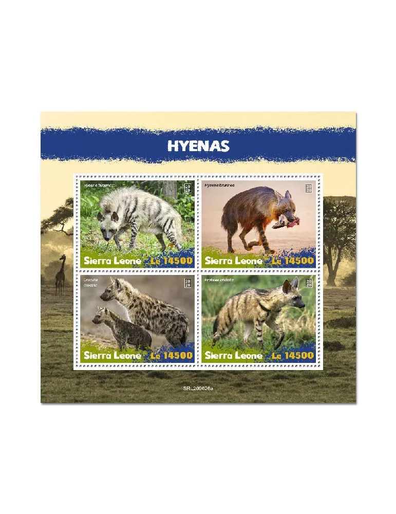 n° 10483/10486  - Timbre SIERRA LEONE Poste