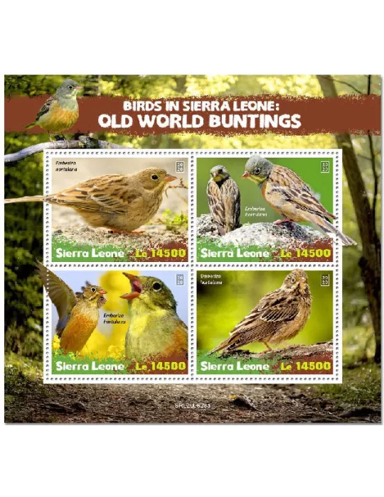 n° 10491/10494  - Timbre SIERRA LEONE Poste