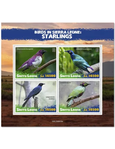 n° 10495/10498  - Timbre SIERRA LEONE Poste