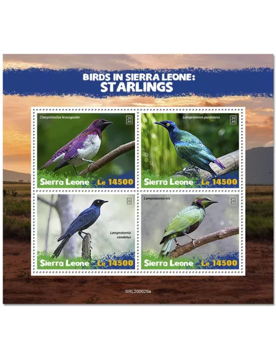 n° 10495/10498  - Timbre SIERRA LEONE Poste
