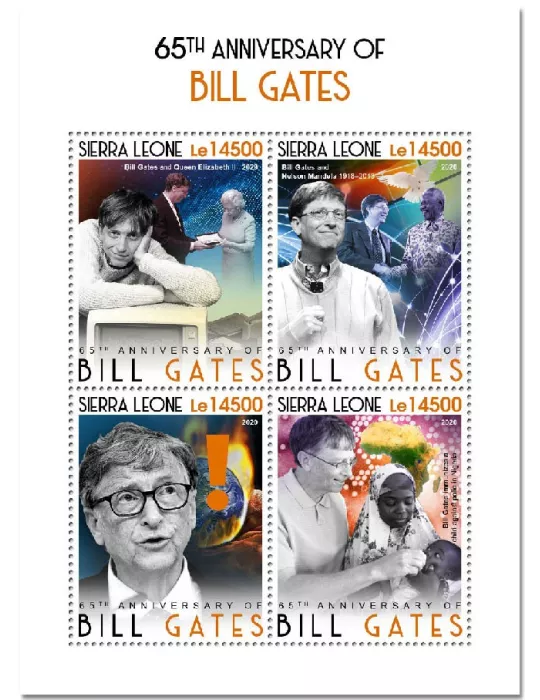 n° 10581/10584  - Timbre SIERRA LEONE Poste