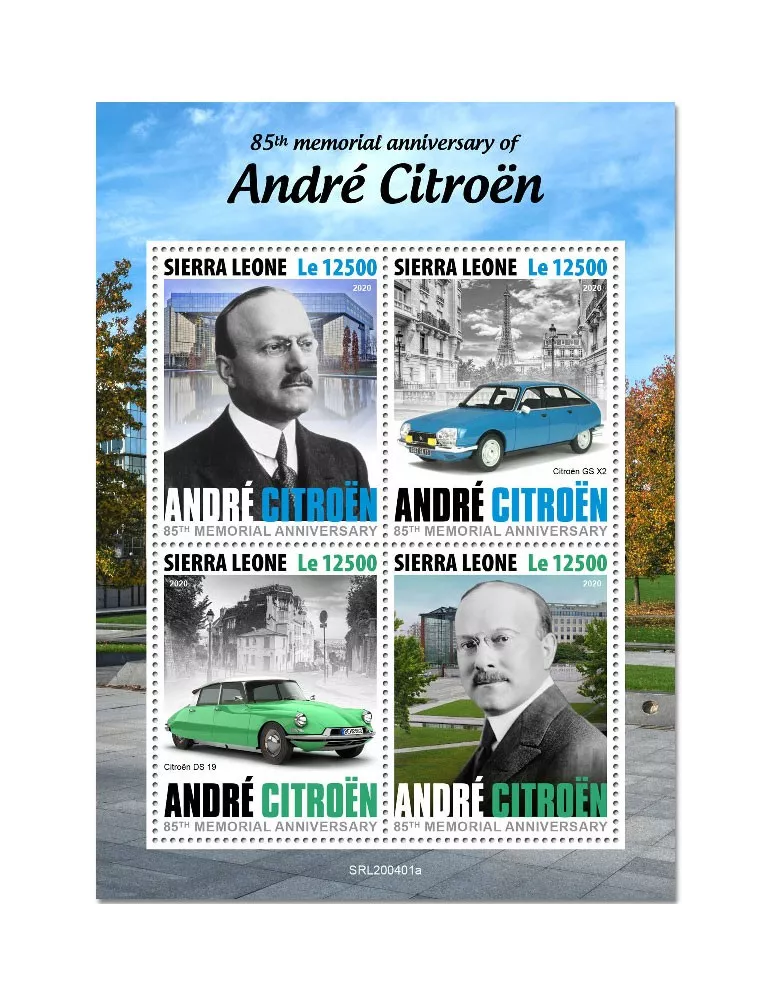 n° 9851/9854  - Timbre SIERRA LEONE Poste