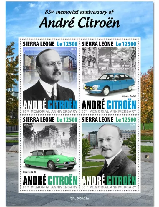 n° 9851/9854  - Timbre SIERRA LEONE Poste