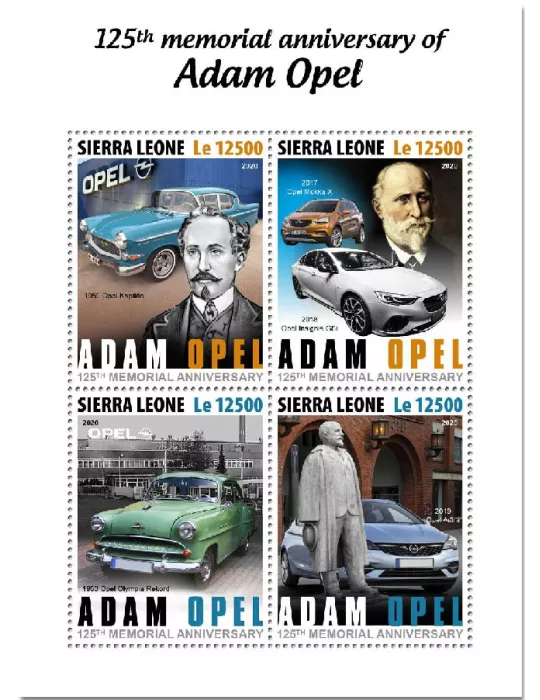 n° 9855/9858  - Timbre SIERRA LEONE Poste