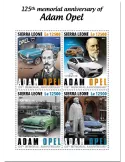 n° 9855/9858  - Timbre SIERRA LEONE Poste