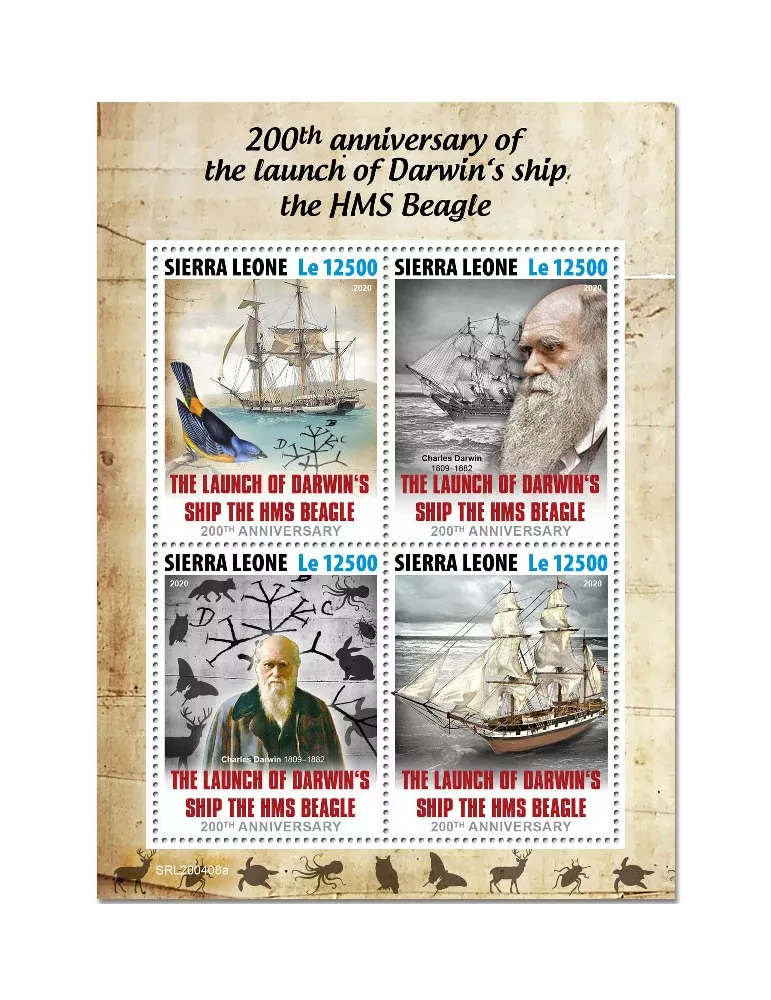 n° 9885/9888  - Timbre SIERRA LEONE Poste