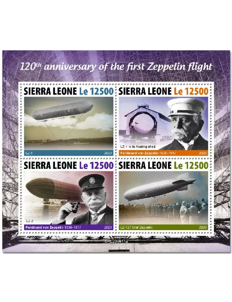 n° 9897/9900  - Timbre SIERRA LEONE Poste