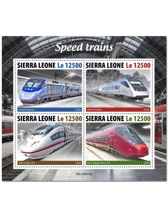 n° 9917/9920  - Timbre SIERRA LEONE Poste