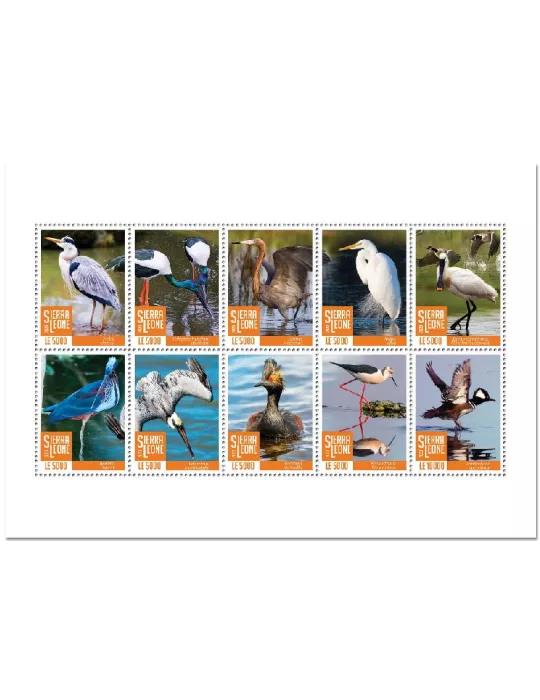 n° 9933/9942  - Timbre SIERRA LEONE Poste