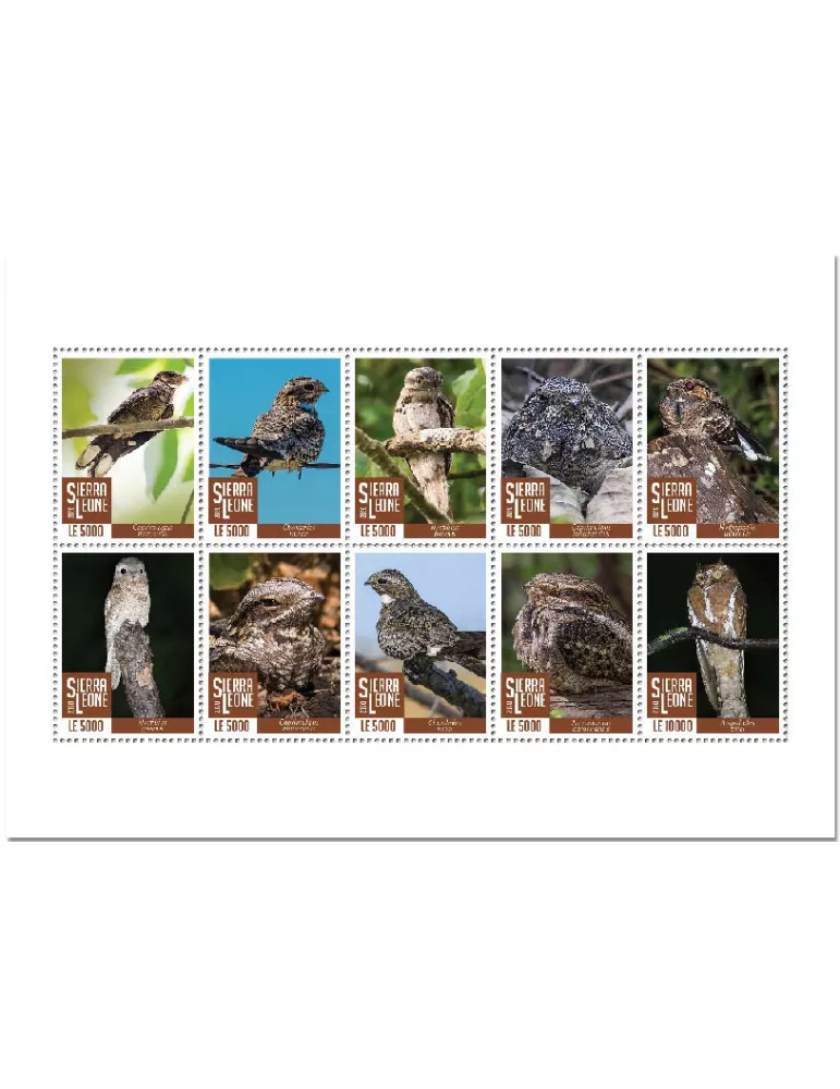 n° 9943/9952  - Timbre SIERRA LEONE Poste