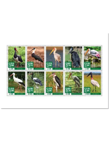 n° 9953/9962  - Timbre SIERRA LEONE Poste