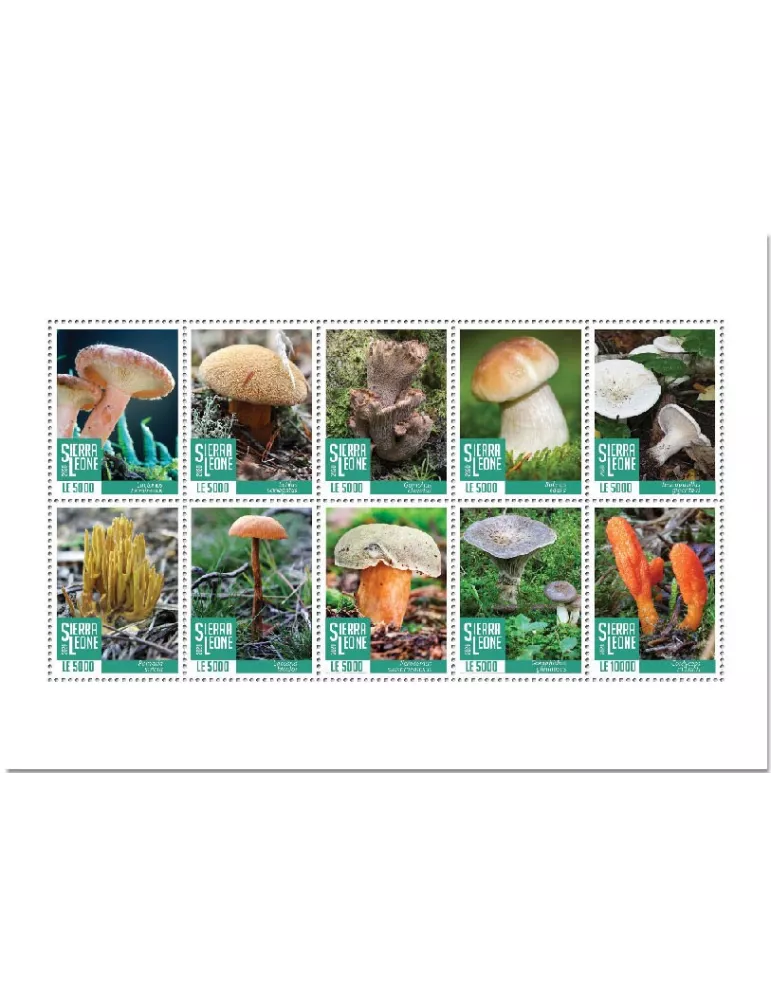 n° 9983/9992  - Timbre SIERRA LEONE Poste