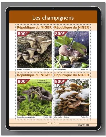n° 5986/5989  - Timbre NIGER Poste