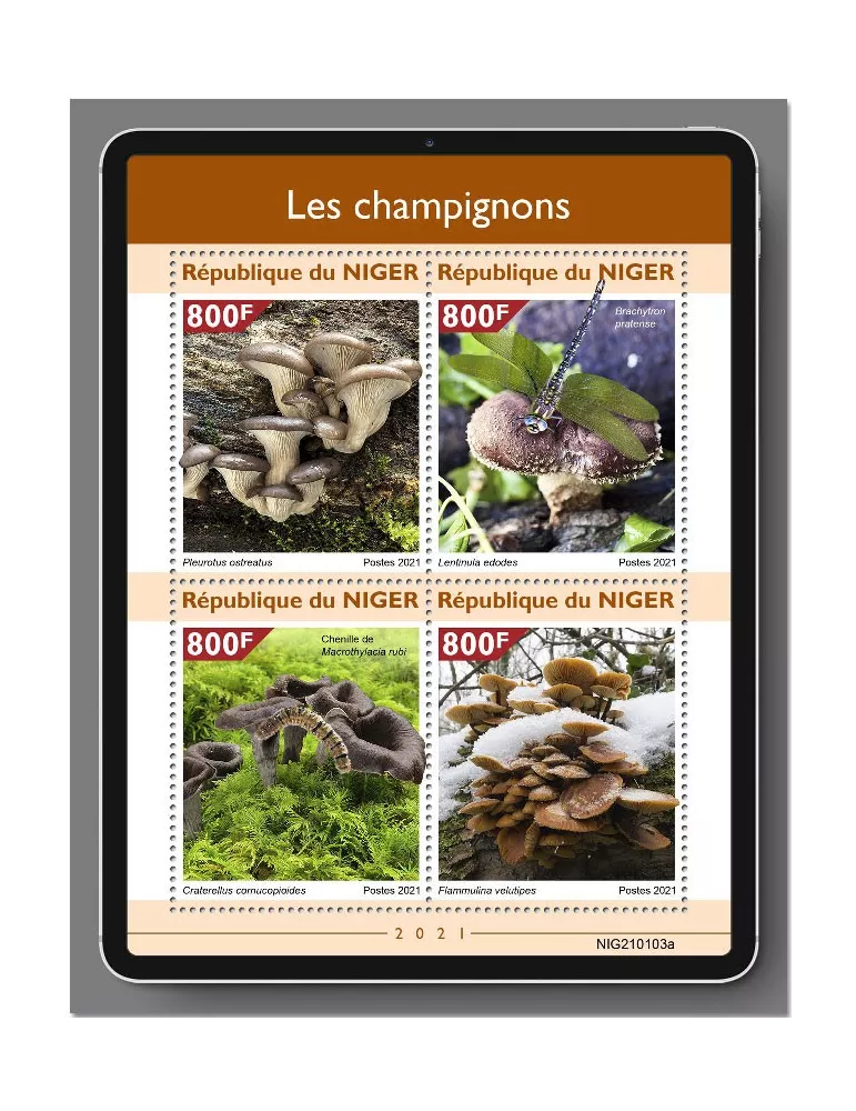 n° 5986/5989  - Timbre NIGER Poste