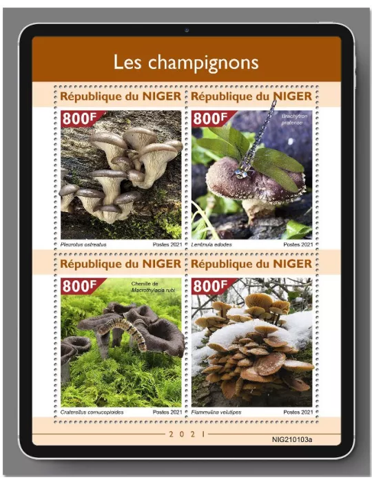 n° 5986/5989  - Timbre NIGER Poste