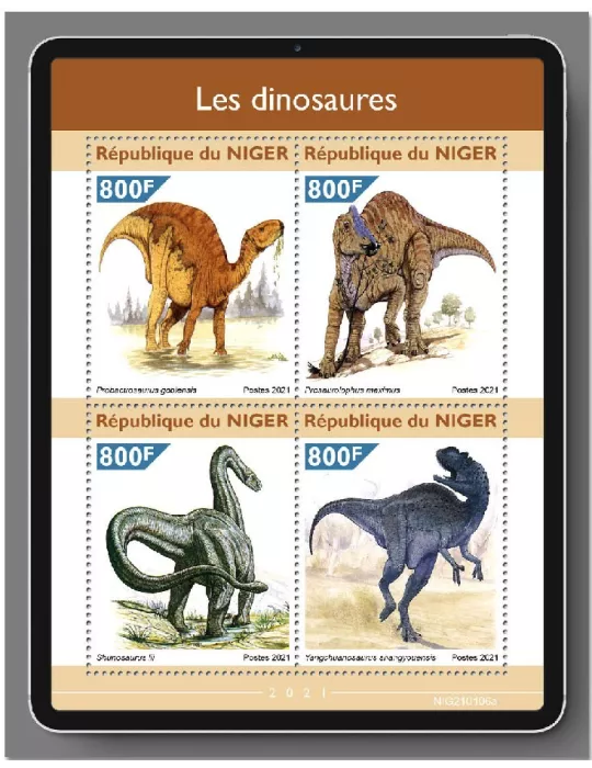 n° 5998/6001  - Timbre NIGER Poste