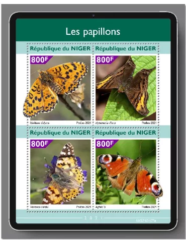 n° 6002/6005  - Timbre NIGER Poste