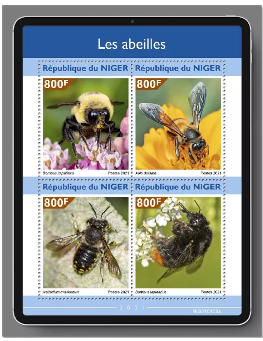 n° 6006/6009  - Timbre NIGER Poste