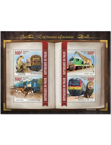 n° 6014/6017  - Timbre NIGER Poste