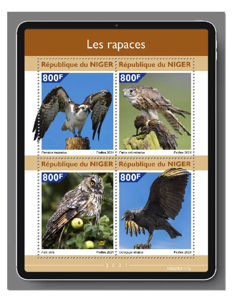 n° 6034/6037  - Timbre NIGER Poste