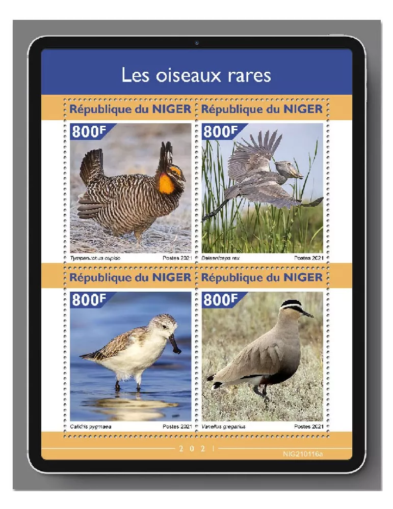 n° 6038/6041  - Timbre NIGER Poste