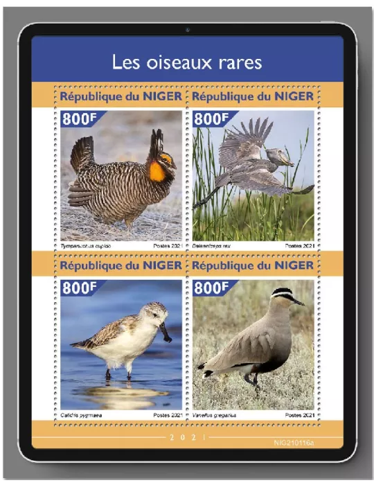 n° 6038/6041  - Timbre NIGER Poste