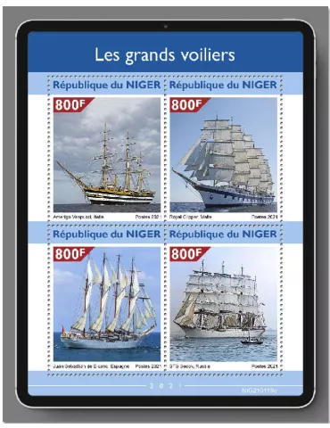 n° 6046/6049  - Timbre NIGER Poste