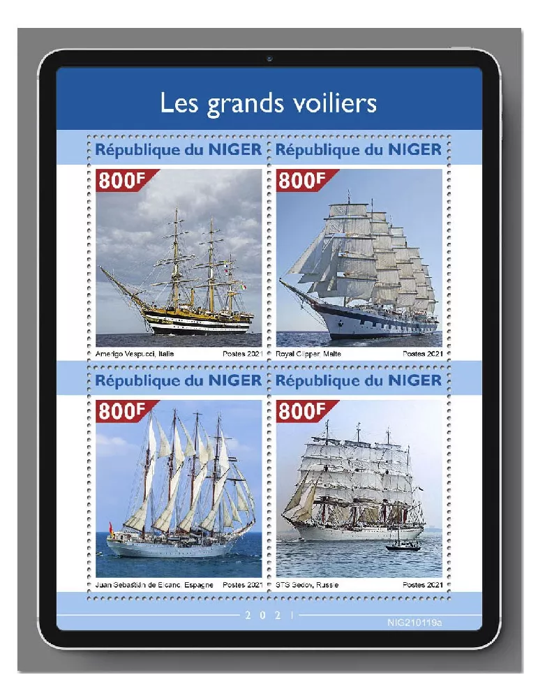 n° 6046/6049  - Timbre NIGER Poste