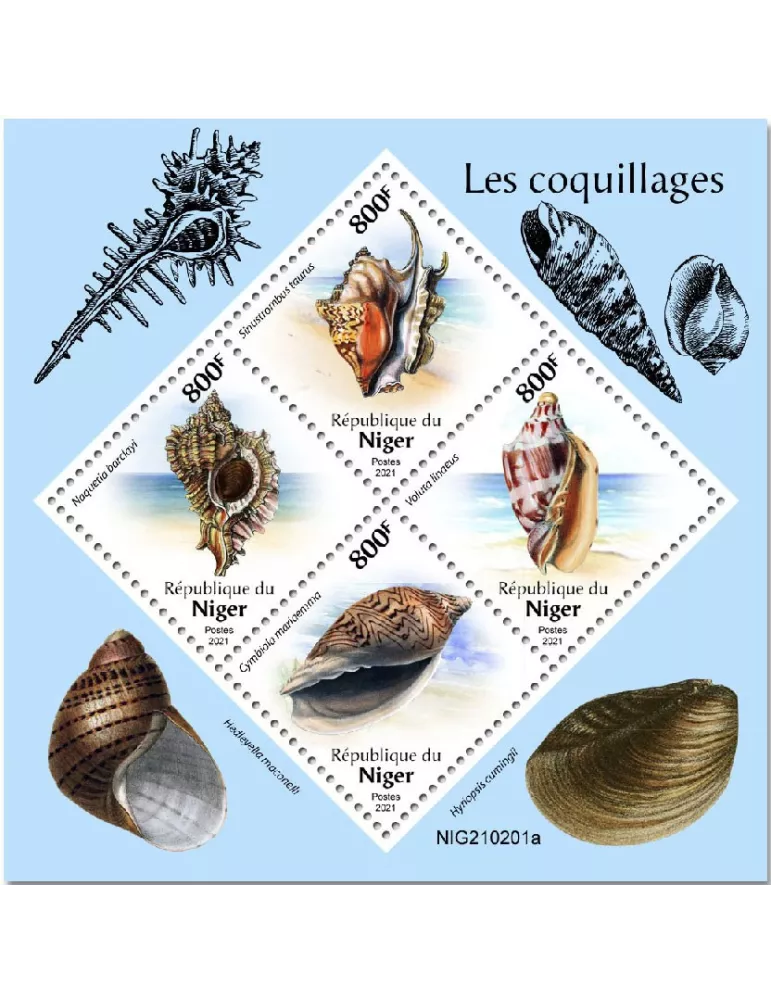 n° 6142/6145  - Timbre NIGER Poste