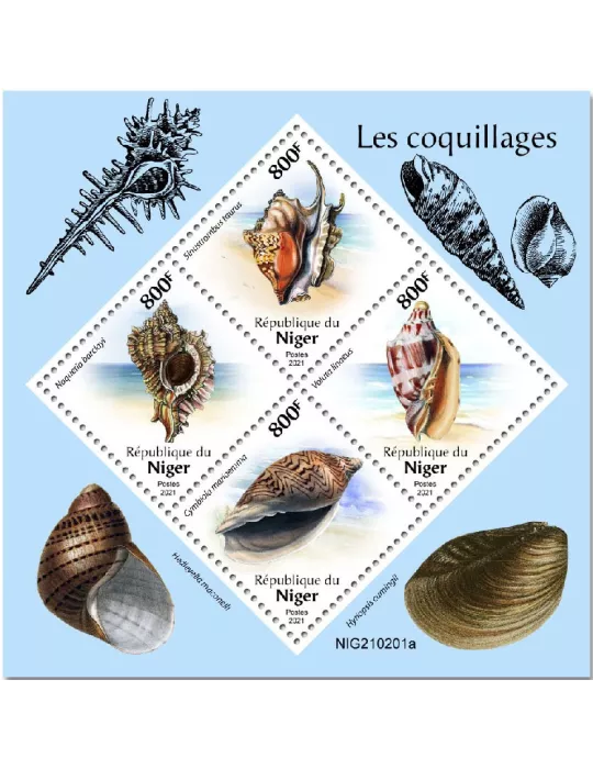n° 6142/6145  - Timbre NIGER Poste