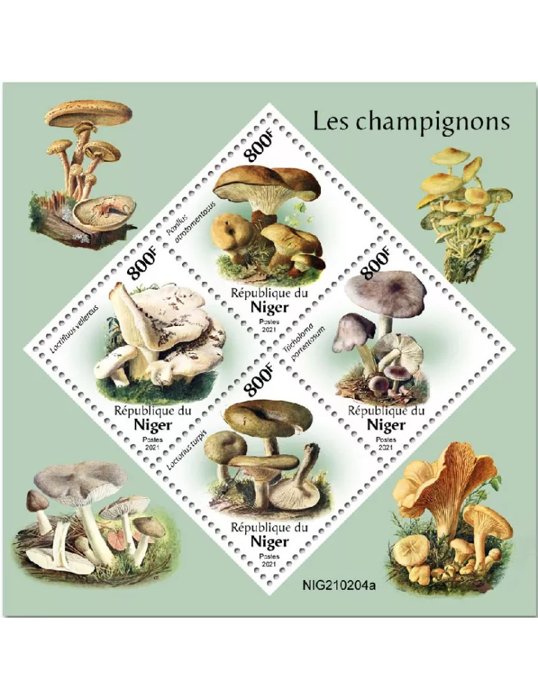 n° 6158/6161  - Timbre NIGER Poste
