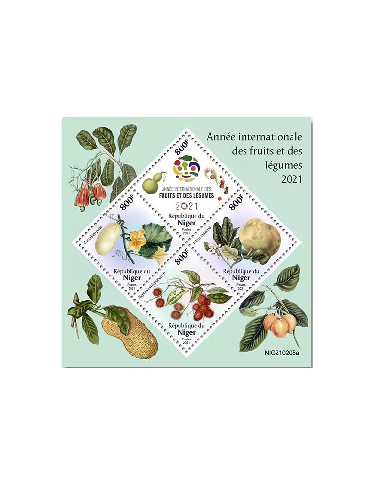 n° 6162/6165  - Timbre NIGER Poste
