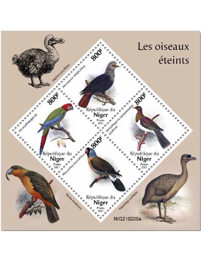 n° 6166/6169  - Timbre NIGER Poste