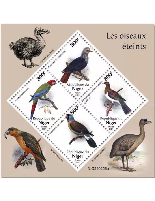 n° 6166/6169  - Timbre NIGER Poste