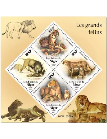 n° 6174/6177  - Timbre NIGER Poste