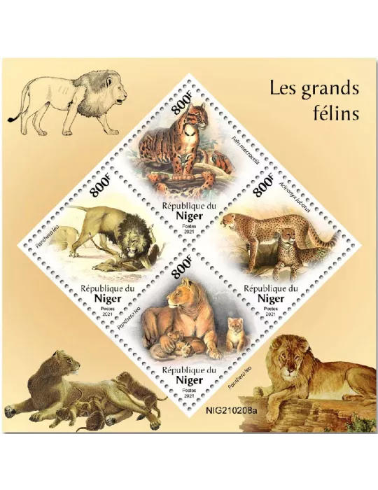 n° 6174/6177  - Timbre NIGER Poste