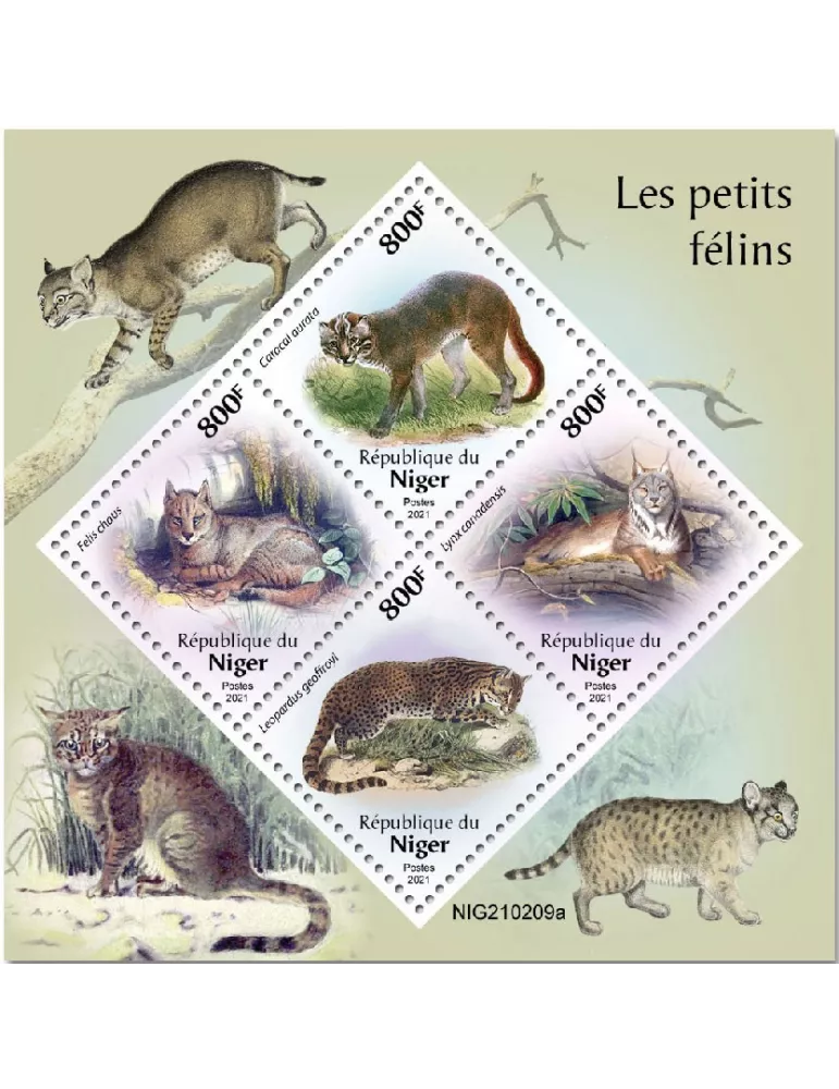 n° 6178/6181  - Timbre NIGER Poste
