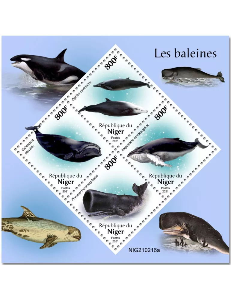 n° 6206/6209  - Timbre NIGER Poste